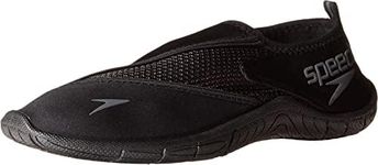 Speedo Men's Surfwalker 3.0 Water Shoe, Black