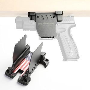 Stinger Trigger Safe Gun Magnet Mount for Handgun Firearm, car Holsters for Pistols, Gun Magnet, Car Gun Mount, Car Gun Holster, Magnetic Gun Mount, USA Utility Patent Pending