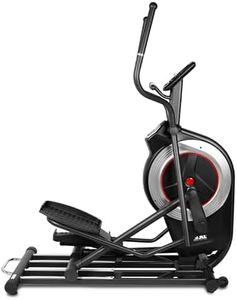 JLL CT600 PRO Elliptical Cross Trainer, 2025 Electronic Magnetic Resistance, Domestic Use, Elliptical Machine, One Way Flywheel, Console Display with Heart Rate Sensor, Tablet and Bottle Holder