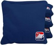 ACA Daily 66x Regulation Cornhole Bags Weather Resistant Resin Filled 6x6 Set of 4 Navy Blue