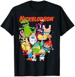 Nickelodeon Group Shot All Retro 90s Characters T-Shirt