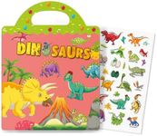 Reusable Sticker Books,Dinosaurs St