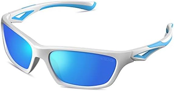 ACBLUCE Sport Sunglasses for Kids Boys Girls Child Teen Toddler Wayfarer Youth Junior Polarized Glasses Baseball Cycling Fishing Running
