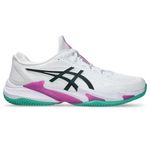 ASICS Mens Court FF 3 Novak Clay White/Digital Sakura Tennis Shoes - 5 UK (1041A371.106)