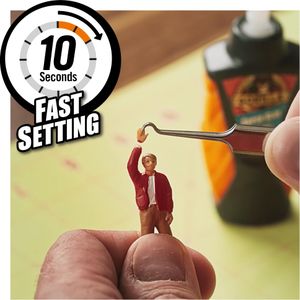 Gorilla Super Glue Micro-Precise 5g – Fast Setting, Precision Applicator