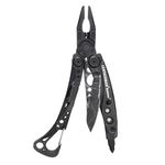 LEATHERMAN, Skeletool, 7-in-1 Lightweight, Minimalist Multi-tool for Everyday Carry (EDC), Home, Garden & Outdoors, Topographical Print