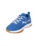 Puma Unisex Youth Varion Ii Jr Indoor Court Shoes, Puma Team Royal-Puma White-Gum, 3 UK