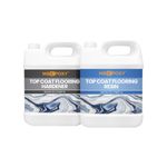 MBEPOXY Top Coat Flooring Resin 9kg | Self Leveling | Suitable for Concrete, Garage, Workshop, Countertop Basement Flooring | High Gloss, Smooth Finish, Bubble Free, UV, Heat & Water Resistant