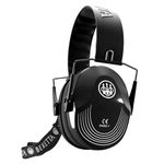 BERETTA Prevail CF100 Earmuffs, Black, 25 dB SNR Protection, Adjustable, Unisex