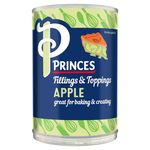 Princes Apple Fruit Filling Tin, 395 g (Pack of 1)