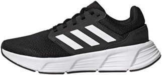 adidas Performance Galaxy 6 Running Shoes, Core Black/Cloud White/Core Black, 8