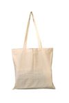 Libea 1 Piece 16x14 inch with 13 inch Long Handle Reusable Grocery Bags or Tote Bag Made of Heavy Duty Cotton. eco Friendly Super Strong and Machine Washable