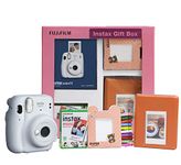 Fujifilm Instax Mini 11 Instant Camera (Ice White) Gift Box with 10 Shots