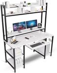 Desk with Hutch, 70 inch High 53 in