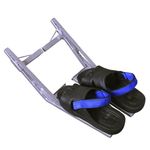 Nannam Electric Adjustable Lightweight Pole Climbing Shoes (NB-9) | Durable & Ergonomic Design | Secure Grip for Safe Climbing Below 80 Kg – Sleek Black Finish