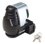 Master Lock Trailer Lock, Universal Trailer Coupler Lock, 379DAT, Silver, Standard
