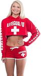 LIFEGUARD Licensed Cropped Pullover