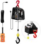 FITHOIST 1100LBS Electric Hoist Winch 2-in-1 | 110V 1500W Portable Manual & Remote Control Lifting Power | 16ft/min Vertical & Horizontal Lift | Overload Protection for Towing and Lifting