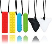 Chewy Necklaces for Sensory Kids, 6