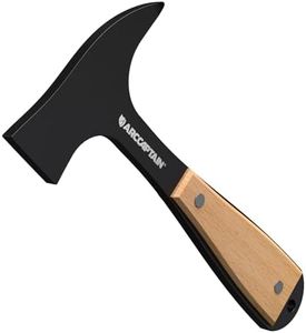 ARCCAPTAIN Welding Chipping Hammer with Wooden Handle, 14 oz Slag Hammer with Alloy Steel, Dual-Head Design for Easy Slag, Oxide Removal