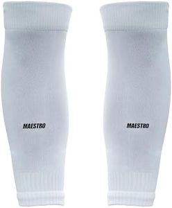 Maestro Leg Sleeves – Leg Sleeves for Men & Boys - Compatible With Shin Guards and Grip Socks for Soccer, Football, Hockey