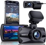 Yeecore Dual Dash Cam 5G WiFi GPS, 