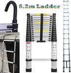 20ft Extension Ladder Aluminum DIY 