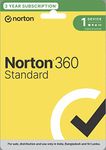 Norton 360 Standard |1 User 3 Year|Total Security For Pc,Mac, Android Or Ios |Additionally Includes Password Manager, Pc Cloud Back Up, Safecam For Pc|Email Delivery In 2 Hrs