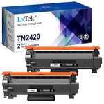 LxTek TN2420 Compatible Toner Cartridge Replacement for Brother TN2420 TN-2420 TN2410 TN-2410 Compatible with L2350DW L2710DW L2530DW L2510D -L2750DW L2710DN L2730DW L2310D (Black , 2-Pack)