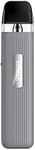 Geekvape Sonder Q Pod Kit, E-Cigarettes, Adjustable airflow, Draw-to-vape activation, 2 ml Cartridge Capacity, No Nicotine, (GREY)