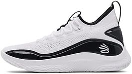 Under Armour UA Curry 8 NM Team Basketball Shoe White-Black-White