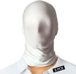 MCJC 2 pcs purge mask unisex whole face mask for Halloween cosplay fabric masks