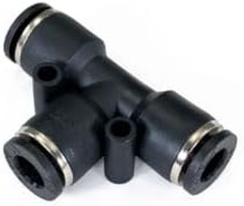 1/4" PTC Union Tee Fitting - Accepts 1/4" Air Line