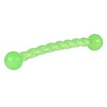 Ministry of Pet M.O.P Strong Flexible Dog Fetch Toy, Durable Material, Glow in the Dark Throw & Fetch Toy - For Small Dogs, Green