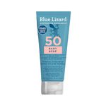 Blue Lizard Baby Mineral SPF 50 Sunscreen Lotion, 100% Mineral Sunscreen, with Calendula Extract and Aloe, 89ml