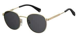 Polaroid PLD 2053/S Sunglasses, Golden/Black, 51