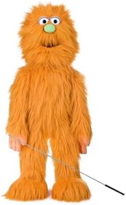 30" Orange Monster Puppet, Full Body Ventriloquist Style Puppet