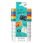Fit & Fresh 1/2-Cup Snack Set, Cond