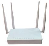 Hanutech 2GE+1*XPON+1POTS+WiFi5 HGU ONT XPON Fiber Router | Up to 1.167Gbps Wi-Fi Speed, Dual Band Gigabit 5dBi Atntennas | EasyMesh | Easy Setup