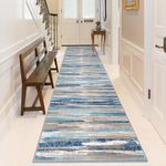 Lansny Modern Abstract Runner Rug 2