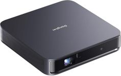 Dangbei Atom Mini Projector Full HD 1080P supported 4K HDR Input 1200 ISO Lumens 3D Ready Official Netflix GTV 180" Display HDR10 2x5W Dolby Audio Speakers Home Theater Projector with WiFi & Bluetooth