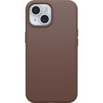 OtterBox iPhone 15, iPhone 14, and iPhone 13 Symmetry Series Case - Chocolate BAR (Brown), Snaps to MagSafe, Ultra-Sleek, Raised Edges Protect Camera & Screen