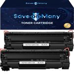 2 Pack Save on Many Compatible Canon 128 3500B001AA Black BK Canon128 Toner Cartridge For FaxPhone L100, L110, L190 / ImageClass D530, D550, D560, MF4412, MF4420n, MF4450, MF4550, MF4550d, MF4570dn, MF4570dw, MF4580dn, MF4770n, MF4880dw, MF4890dw ，2,100 Pages Yield