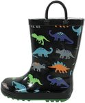 Hudson Baby Unisex Rain Boots, Dino