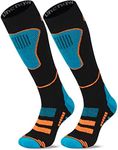 Merino Wool Ski Socks 2 Pairs, Ther