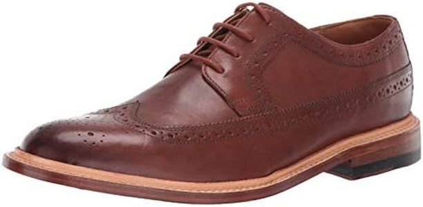 Bostonian Men's No16 Soft Wing Oxford, Dark Tan Leather, 8