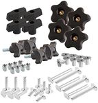 POWERTEC 71174 T Track Knob Kit, 5/