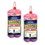 Hymie (Pack of 2) Assorted Sanicubes, Cloth & Bathroom Blocks, Pantry & Urinal Naphthalene Cubes, Toilet & Shoe Rack Sanitary Balls, Long Lasting Fragrance, Self Adhesive Wall Hanging Air Freshener