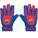 FC Barcelona Official Football Gift Boys BARCA Goalkeeper Goalie Gloves