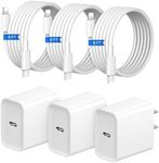 iPhone Fast Charger 3+3Pack 20W USB